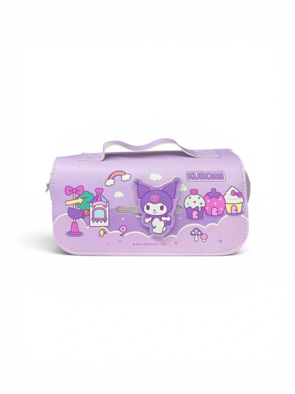 Kuromi Lavender Pencil Case Bag
